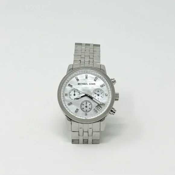 Michael Kors | Jewelry | Michael Kors Chronograph Mother Of  display picture 3